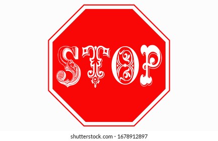 Abstract prohibits the stop sign