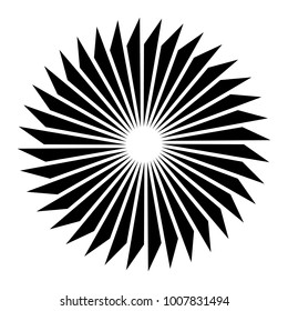 Abstract propeller, fan element