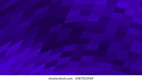 abstract prurple background with flowing geometric lines