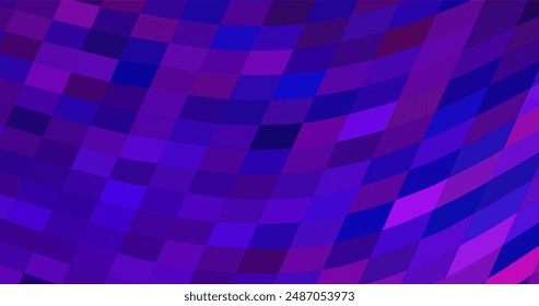 abstract prurple background with flowing geometric lines