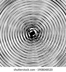 Resumen De Fondo De Arte Psicodélico. Ilustración vectorial