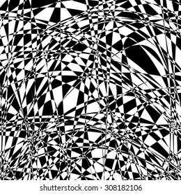 Abstract Psychedelic Art Background. Vector Illustration. EPS10