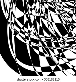 Abstract Psychedelic Art Background. Vector Illustration. EPS10