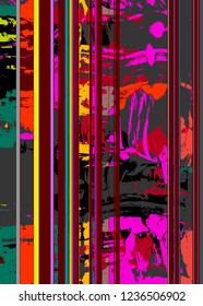 Abstract psychedelic background.Trendy design.