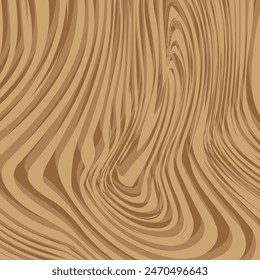 Abstract psychedelic brown wood pattern background
