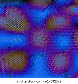 Abstract psychedelic colorful dots background.