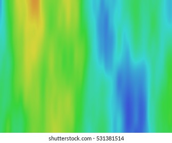 Abstract psychedelic colorful illustration. Visual heat map. Flowing acid haze. Ethereal scientific background. Element of design.