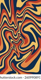 Abstract psychedelic groovy background. Abstract background. Colorful background. Potrait for phone
