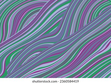 Abstract psychedelic groovy background. Vector illustration.