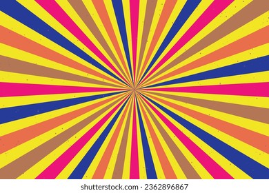 Abstract psychedelic groovy background. Vector illustration.