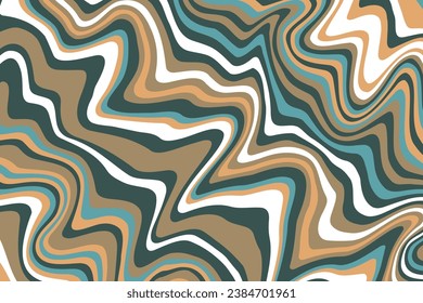 Abstract psychedelic groovy background. Abstract background. Vector illustration.