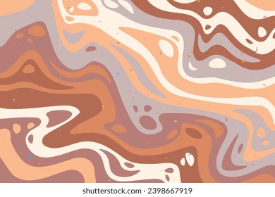 Abstract psychedelic groovy background. Vector illustration.