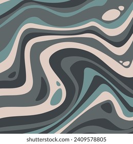 Abstract psychedelic groovy background. Vector illustration.