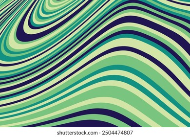Abstract psychedelic groovy background. Vector illustration.