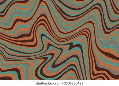 Abstract psychedelic groovy background. Vector illustration.