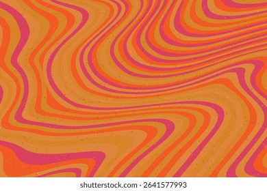 Abstract psychedelic groovy background. Vector illustration.