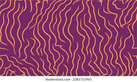 Abstract psychedelic illustration. Minimal trendy layout with halftone. Minimalistic colorful cover. Vector illustration. Digital image with a psychedelic stripes. Seamless pattern.