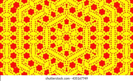 Abstract psychedelic kaleidoscopic seamless pattern. Vector.