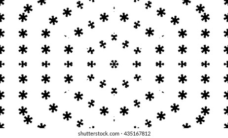 Abstract psychedelic kaleidoscopic seamless pattern. Vector.