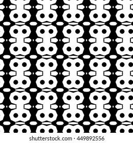 Abstract psychedelic kaleidoscopic seamless pattern. Vector.