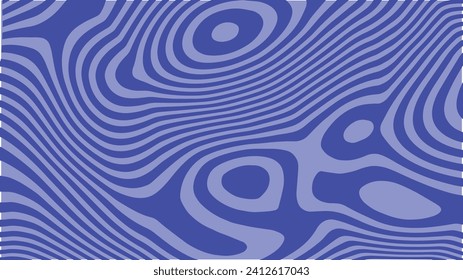Abstract psychedelic line art pattern, colorful modern wavy lines for header
