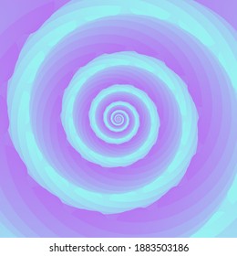 An abstract psychedelic spiral shape background image.