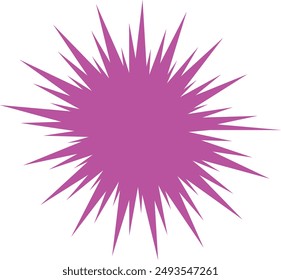 Un elemento de diseño de forma de espiral psicodélica abstracta.