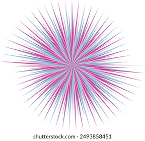 Ein abstraktes psychedelisches Spiralwirbel-Gestaltungselement.