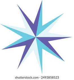 Un elemento de diseño de forma de espiral psicodélica abstracta.