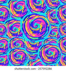 Abstract psychedelic vector pattern. 