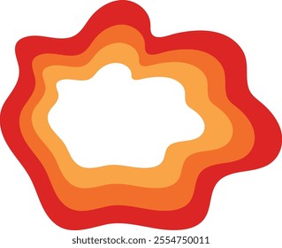Abstract Psyhedelic Retro Rainbow Background
