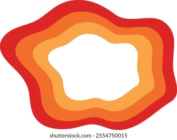 Abstract Psyhedelic Retro Rainbow Background
