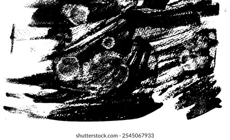 Abstract punk background with glitch effect and distressed brush texture. Noise overlay for screen print look. vector illustration isolated