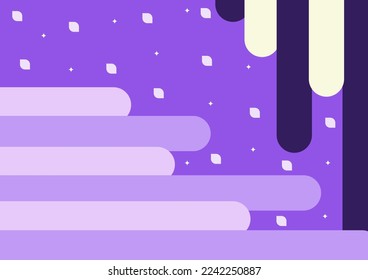 abstract purple art illustration wallpaper banner background