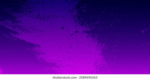 Abstract purple background with black grunge border, blended paint in grungy design that is elegant and vibrant in fancy paper or website background colors