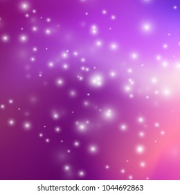 Abstract purple background. Blurred soft color backdrop. Vector illustration for your graphic design, banner or poster.