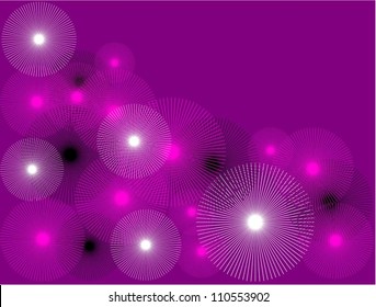 Abstract purple background for cards, presentations and wallpapers.