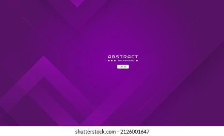 fondo púrpura abstracto con forma cuadrada de solapamiento creativo, vector de concepto de banner moderno.