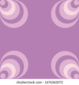 Abstract purple background. Creative round colorful. for booklets, leaflets, website patterns, banner, business design. colorful abstract vector illustration.