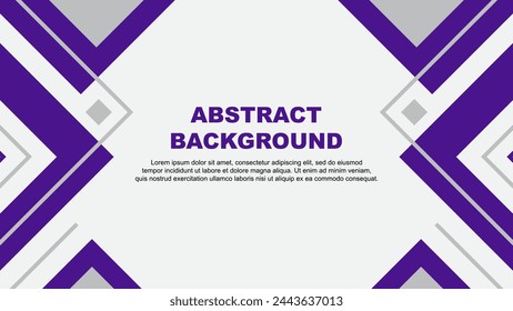 Plantilla de diseño de fondo púrpura abstracto. Banner Wallpaper Vector Ilustración. Ilustración púrpura