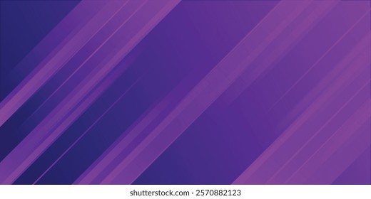 Abstract purple background with diagonal lines. Vector illustration