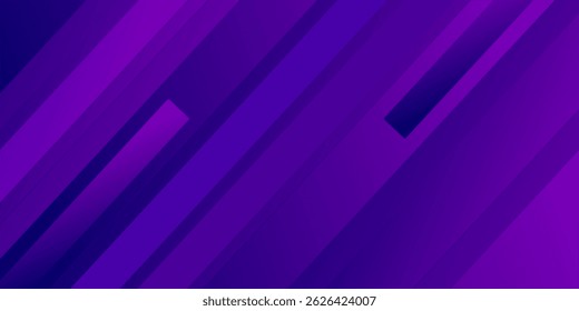 Abstract purple background with diagonal lines. Vector illustration