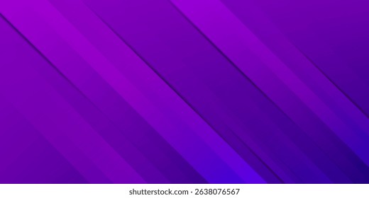 Abstract purple background with diagonal lines. Vector illustration