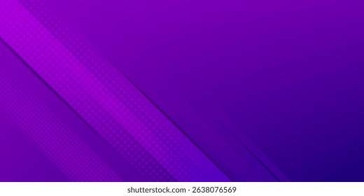 Abstract purple background with diagonal lines. Vector illustration