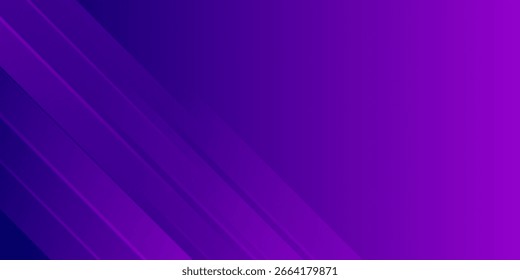 Fundo roxo abstrato com linhas diagonais. Ilustração vetorial
