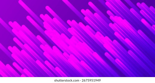 Fondo púrpura Abstractas con líneas diagonales. Ilustración vectorial