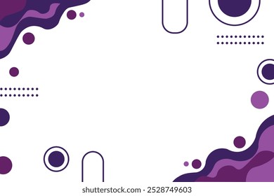 Abstract purple background. Dynamic shapes composition. Suit for business, seminar , conference, party, Vector illustration