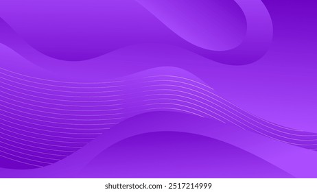 ABSTRATO ROXO FUNDO GRADIENTE ELEGANTE LÍQUIDO LISO DESIGN COLORIDO COM FORMAS MODELO DE VETOR BOM PARA SITE MODERNO, PAPEL DE PAREDE, DESIGN DE CAPA 