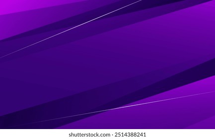 Abstract purple background with geometric shapes. Vector illustration