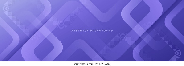 Abstract purple background with geometric square. Dynamic shapes composition. Modern futuristic graphic. Suit for business, corporate, presentation, brochure, banner, cover, website, flyer, poster
